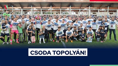 A Topolya SC csapatfotója