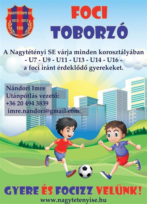 Gyerekek kézilabdázáshoz toborzó plakát