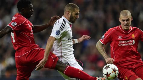 Real Madrid és Liverpool egymás elleni statisztikák grafikonja