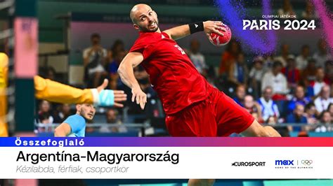 A kézilabda-mérkőzés drámai pillanata Argentína és Egyiptom között
