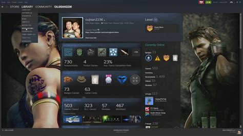 Steam könyvtár: Resident Evil 5 GFWL béta opció kiválasztása
