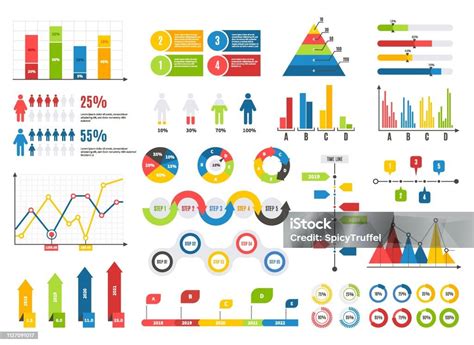 Pénzügyi adatok infografika