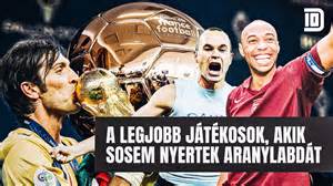 Labdarúgók, akik sosem nyerték el az Aranylabdát