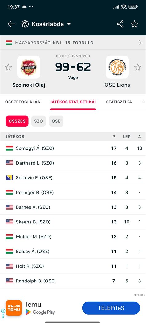 Az OSE Lions logója egy szurkolói sálon