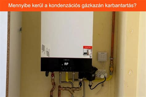 Gázkazán karbantartás fontossága diagram