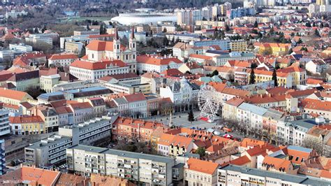Légifelvétel a szombathelyi Tófürdőről