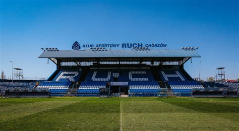 Ruch Chorzów stadion 1973 telén