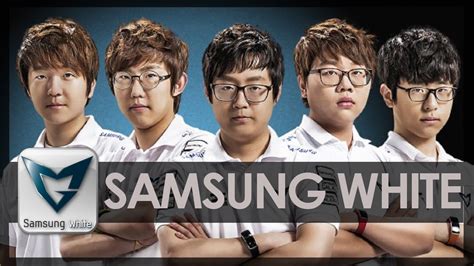 Samsung White játékosok a Worlds színpadán
