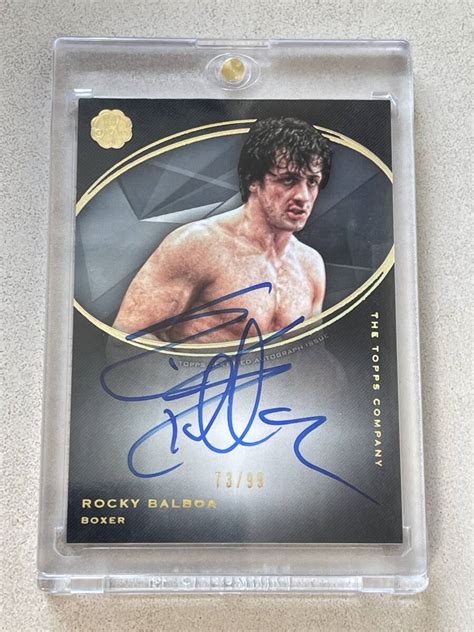 Sylvester Stallone mint Rocky Balboa