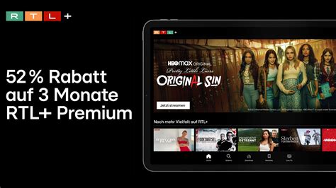 RTL+ Premium felület képernyőfotója