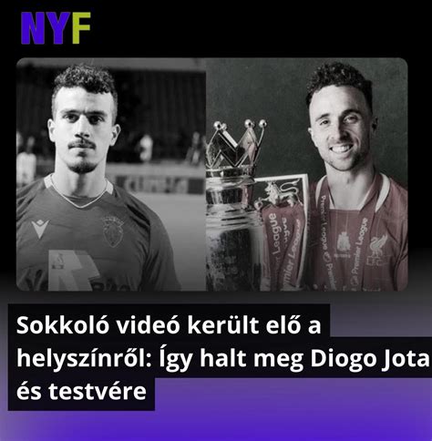 Diogo Jota és testvére autóbalesetének helyszíne