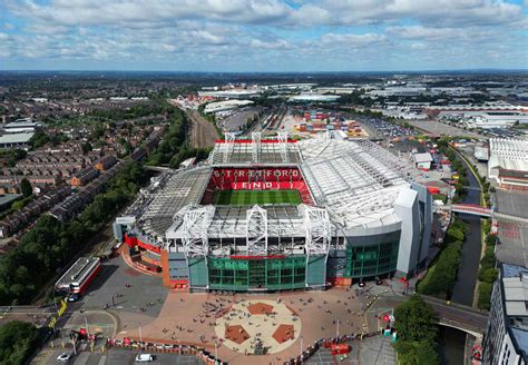 Az Old Trafford légi felvétele