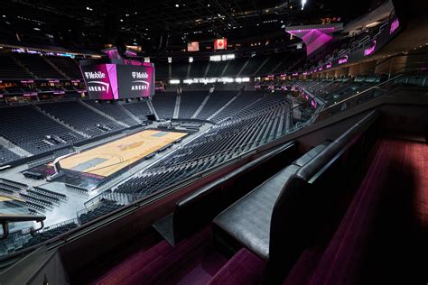 T-Mobile Arena a mérkőzés előtt