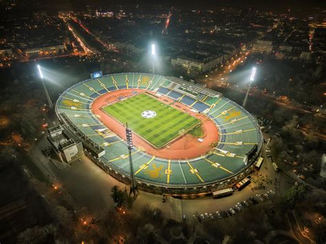 A Vasil Levski National Stadium, a mérkőzés helyszíne