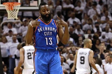 James Harden az Oklahoma City Thunder mezében