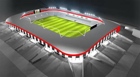 Légifelvétel a készülő Bozsik Stadionról Kispesten