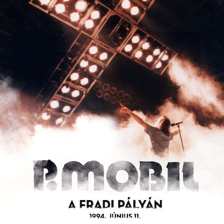 P. Mobil 1994-es Fradi pályás koncertplakát