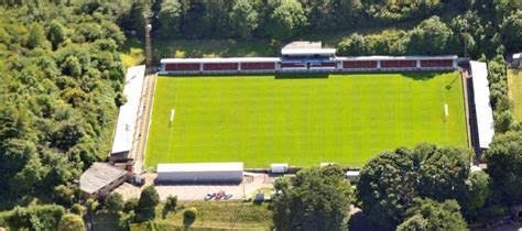 A Crabble Athletic Ground stadion látképe