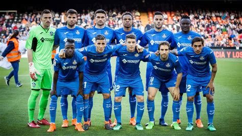 Getafe CF játékos az edzésen