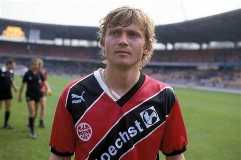 Détári Lajos az Eintracht Frankfurt játékosaként