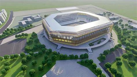 A Powerhouse Stadion látványterve kívülről