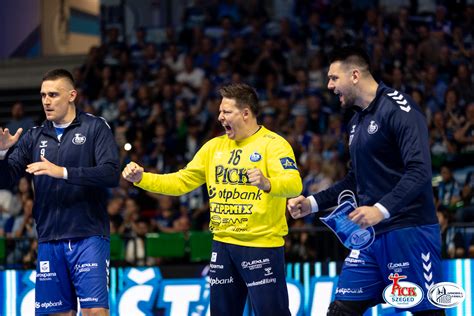 A Pick Szeged bajnoki ünneplése