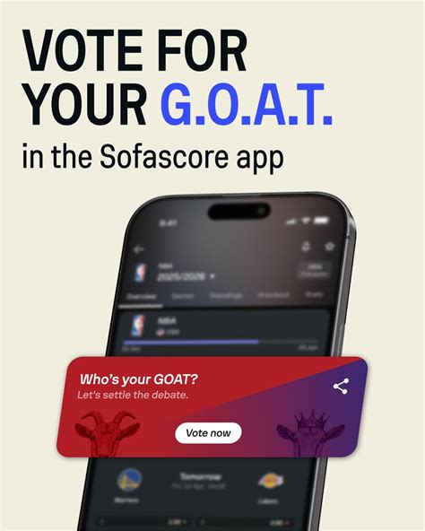 Mobiltelefon Sofascore applikációval