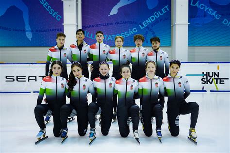 Junior short track gyorskorcsolya csapat