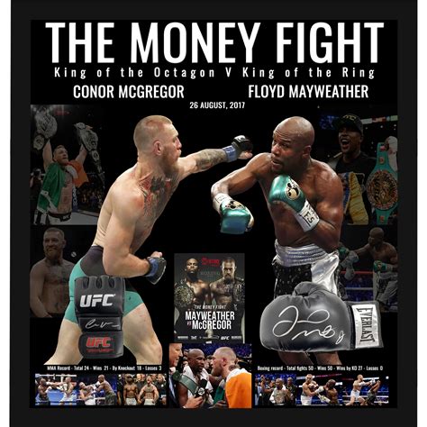 A Mayweather-McGregor mérkőzés plakátja