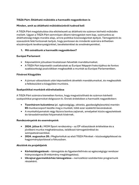 Átláthatósági jelentés grafikon