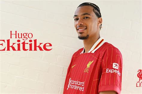 Hugo Ekitiké gólöröm közben a Liverpool mezében