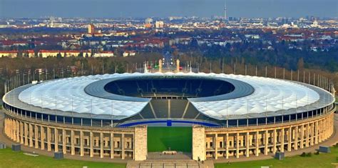 Berlin Olimpiai Stadion NFL mérkőzés előtt