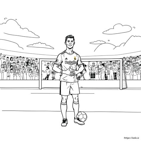 Cristiano Ronaldo mérkőzés közben