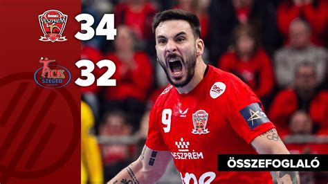 Szeged - Barcelona kézilabda mérkőzés összefoglaló