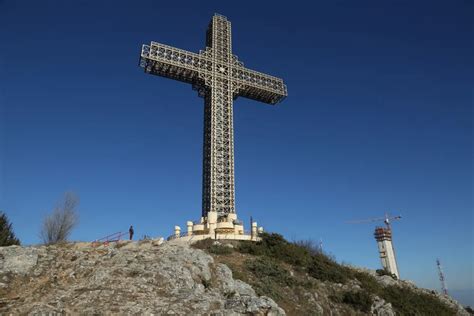 A Millenniumi Kereszt a Vodno-hegyen