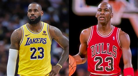 LeBron James és Michael Jordan