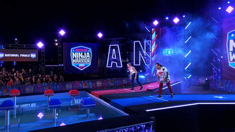A Ninja Warrior pályarendszerének sematikus ábrája
