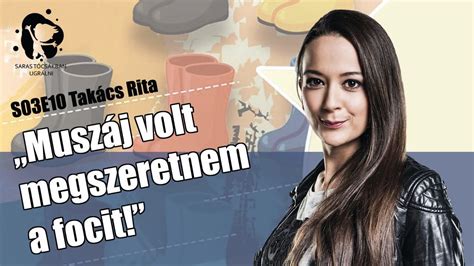 Takács Rita riporterként a pálya szélén