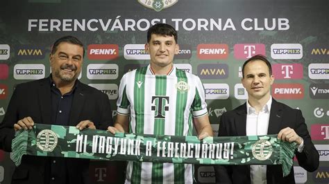 Ötvös Bence játékos az FTC mezében