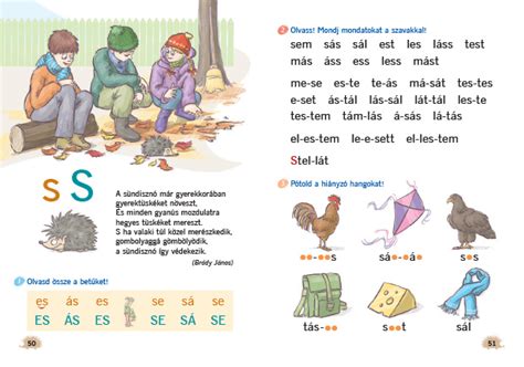 Gyermekek tanulnak olvasni és írni