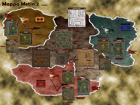 Metin 2 szerver hálózati térkép