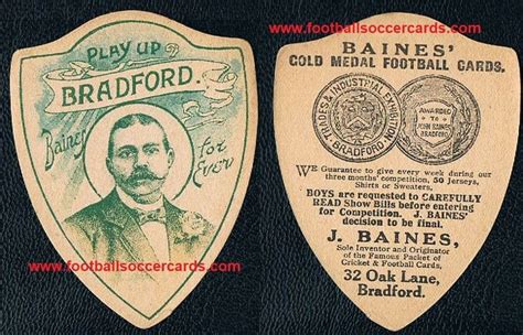 John Baines futballkártyák