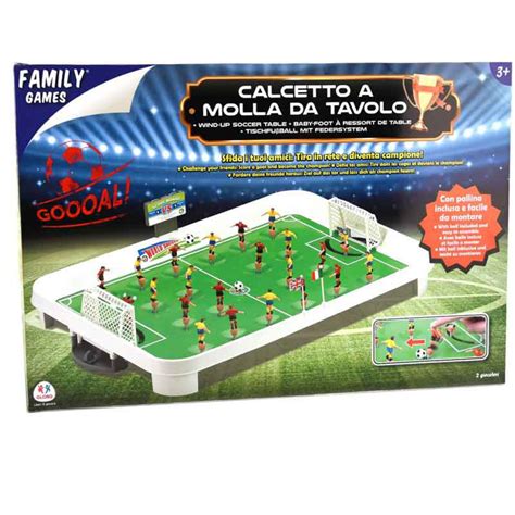 Családi asztali foci meccs