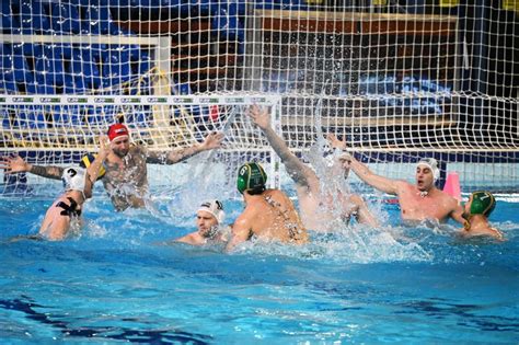 Szolnoki Dózsa FTC vízilabda döntő feszült pillanat