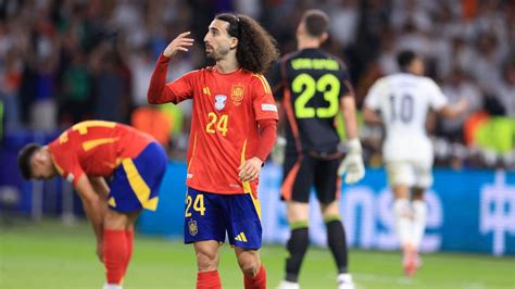 Marc Cucurella a spanyol válogatott mezében