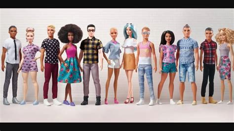 A Barbie család főbb szereplőinek illusztrációja