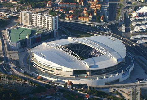 A portói Estádio do Dragao stadion a Bajnokok Ligája döntőjén