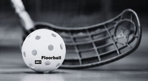 Floorball játékosok edzésen