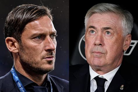 Francesco Totti és Carlo Ancelotti