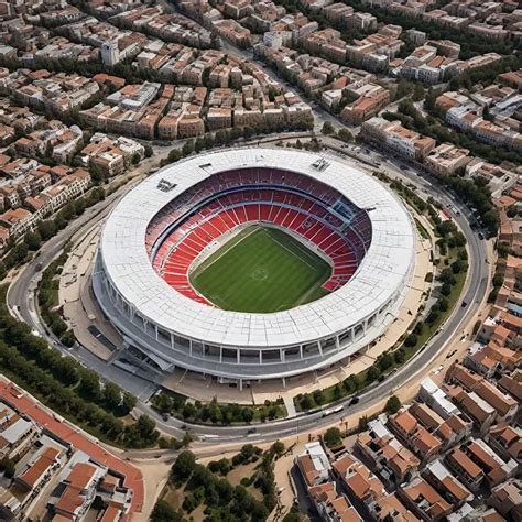 A Ramón Sánchez Pizjuán stadion légifelvétele